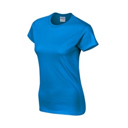 Glidan bright blue 026 short sleeved women' s round neck collar t-shirt 76000L good breathable tee shirt tshirts supplier Hong Kong tailor made price Glidan bright blue 026 short sleeved women' s round neck collar t-shirt 76000L good breathable tee shirt tshirts supplier Hong Kong tailor made price